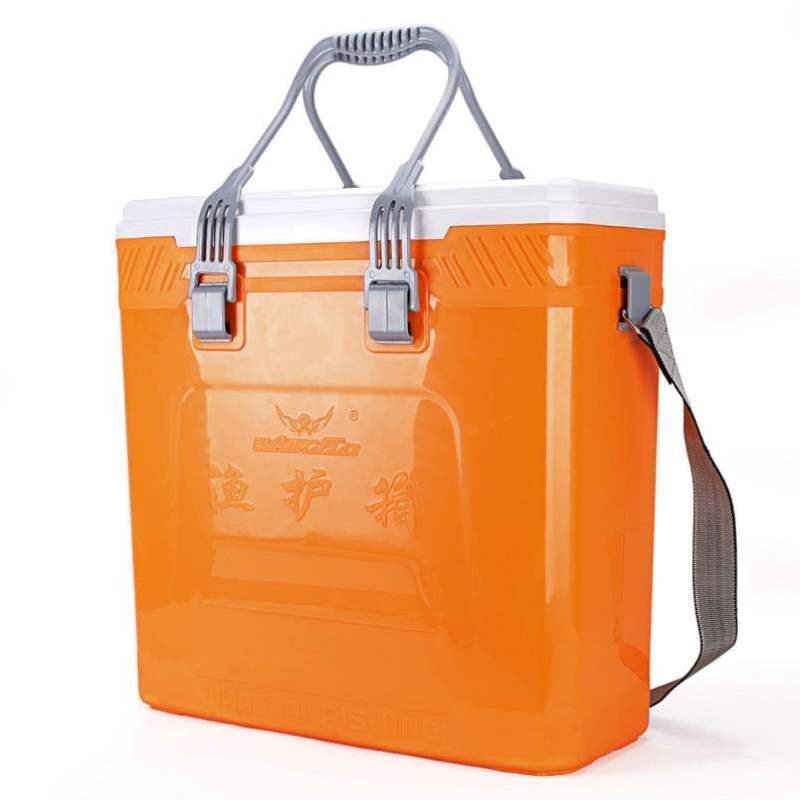 SEAFISH CANS WITH THICK FISH PACKS AND DRUMS FOR I-WATER-COATED FISHING GEAR